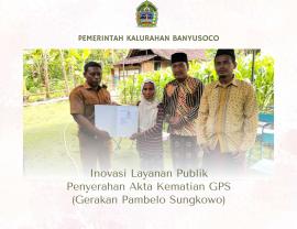 Akta Kematian Gerakan Pambelo Sungkowo (GPS)